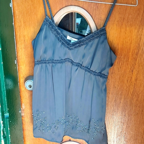 🌷Bluenotes Beaded Camisole - Picture 1 of 5